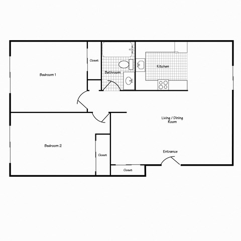 The Park at Fifth | Two Bedroom